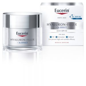 EUCERIN Hyaluron-Filler + 3x Effect denný krém pre suchú pleť 50 ml