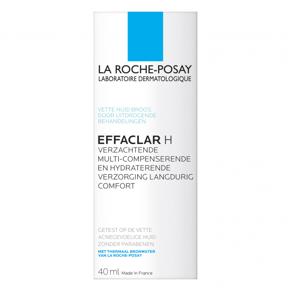 La Roche-Posay Effaclar H Upokojujúci hydratačný krém na citlivú a mastnú pleť 40 ml